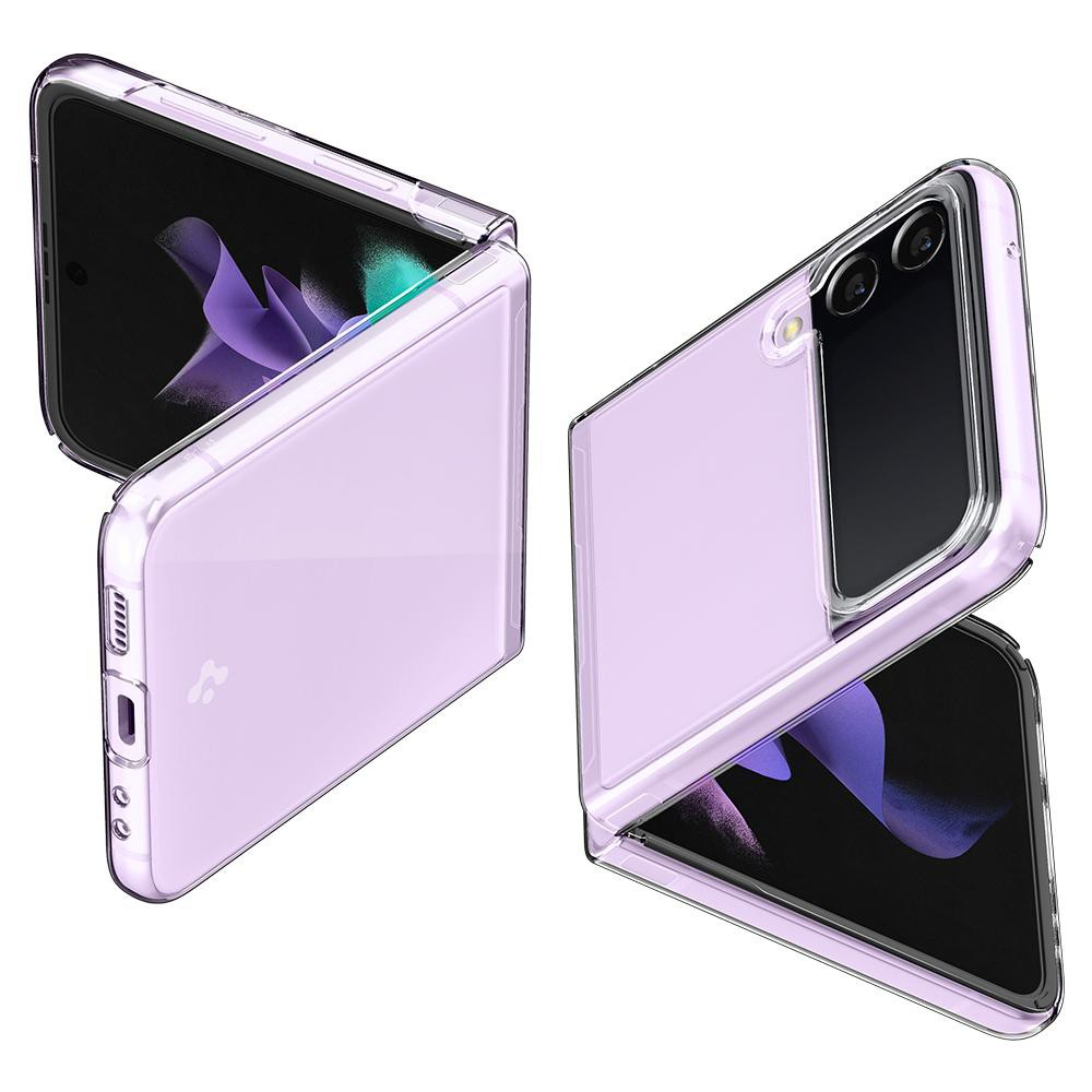 Spigen Samsung Galaxy Z Flip 4case Ringan Dengan Penutup Pelindung Gores Casing Samsung Transparan