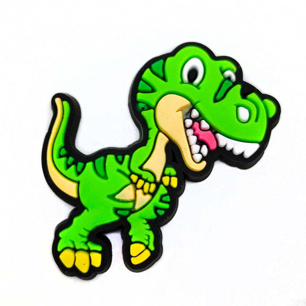 Crocs jibbitz charms dinosaur Series Gaya Baru Sepatu Aksesoris Bunga Fun DIY Untuk