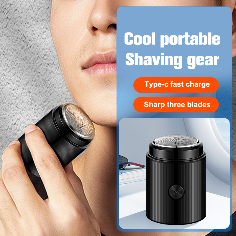 Alat Cukur Elektrik Portable Mini-Shave USB Rechargeable Untuk Pria Shaver Home Travel