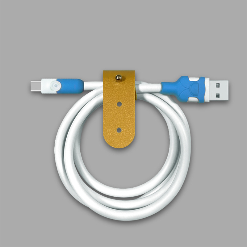 Vaorlo 100W Kabel Data 6A Pengisian Cepat Untuk IOS Andrpoid Micro USB Type-C 8Pin Kabel Pengisian 1M 2M Silikon Cair Charge Line