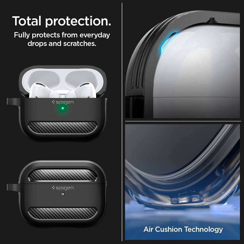 Spigen AirPods case Pelindung Jatuh rugged armor AirPods Pro cover