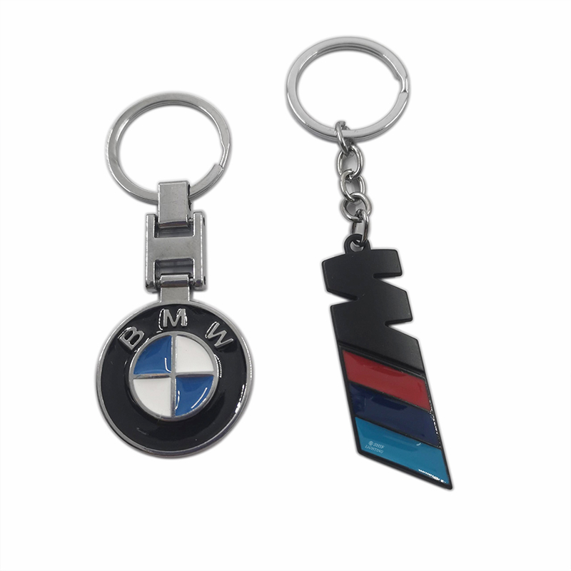 1x Logam///M Kinerja Logo BMW Auto Mobil Hias Kunci Ring Rantai Hadiah Kado