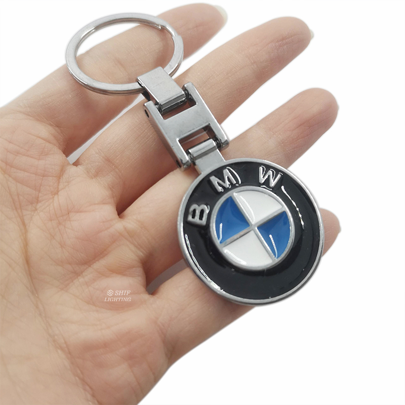 1x Logam///M Kinerja Logo BMW Auto Mobil Hias Kunci Ring Rantai Hadiah Kado