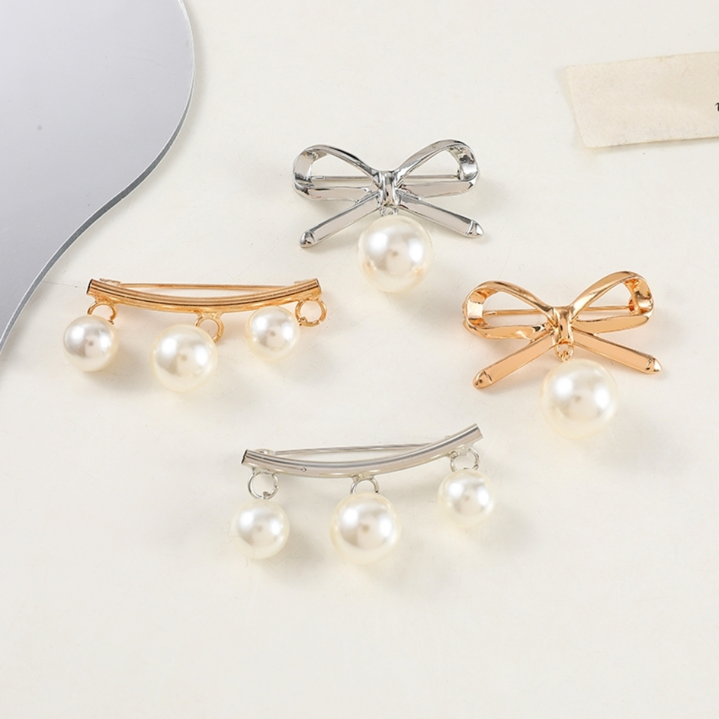 Bros Paduan Sederhana Untuk Aksesoris Wanita Liontin Daun Elegan Pesta Bros Pin Hadiah