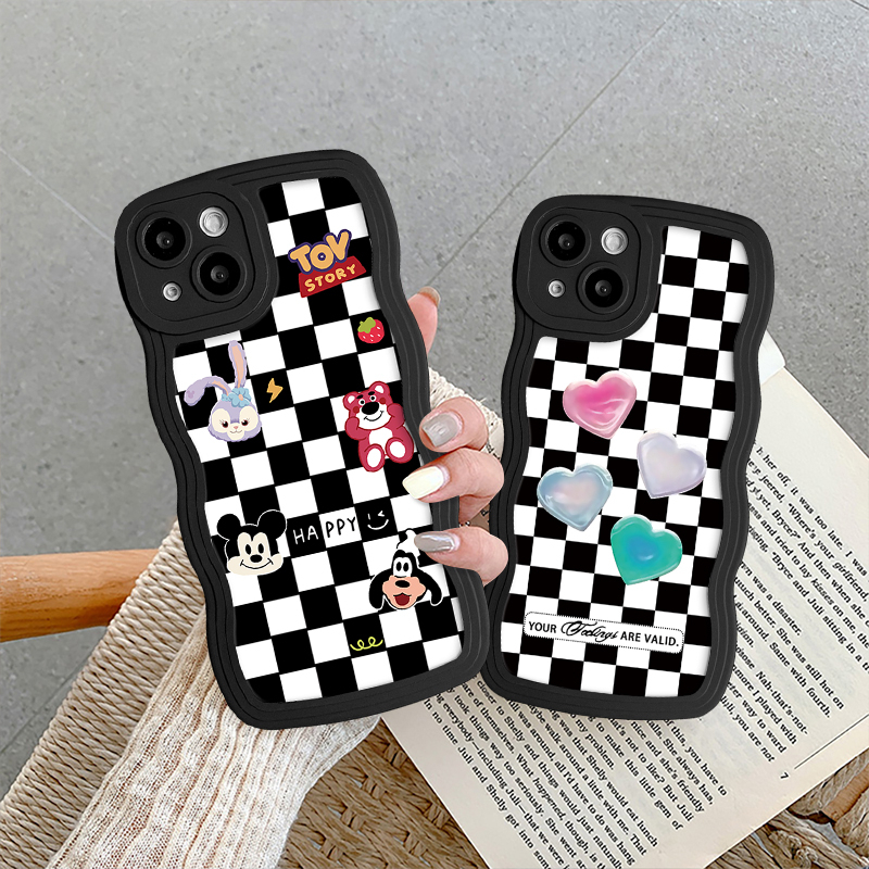 Soft Case Motif Beruang Pelangi Untuk Oppo A17 A76 A96 A95 A74 A55 A16E A17k A16K A12 A95 A7 A5 A9 A53 A57 A77S A16 A54 A74 A74 A75 A15 A12 Az 4F 5s 7s A12 A95 A7 A15s A52 A92