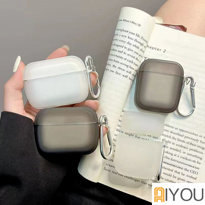 Casing Soft Case Silikon Transparan Untuk AirPods 1 / 2 / 3 Pro / 2 /Airpods Pro 2