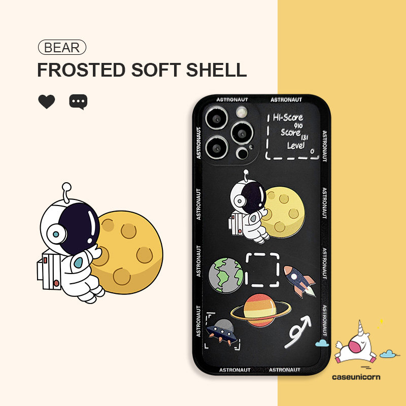 Case Tpu Lembut NASA Oppo A17 A54 A55 A96 A95 A16 A17K A57 A76 A12 A15 A52 A94 A9 Reno 8t 8 5 7 6 5F A53 A78 A31 A1K A5s A3s A74 A5 A7 A11 A36 Motif Samping Kartun Sarung Astronot