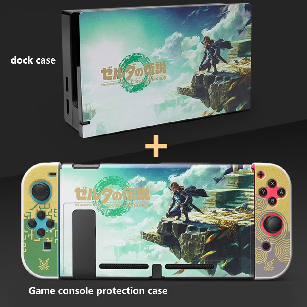 Switch Zelda Tears of Kingdom Nintendo Switch Oled Zelda Hard Case Untuk Switch Oled Dan V1 V2 Dan Lite Model Case Aksesoris