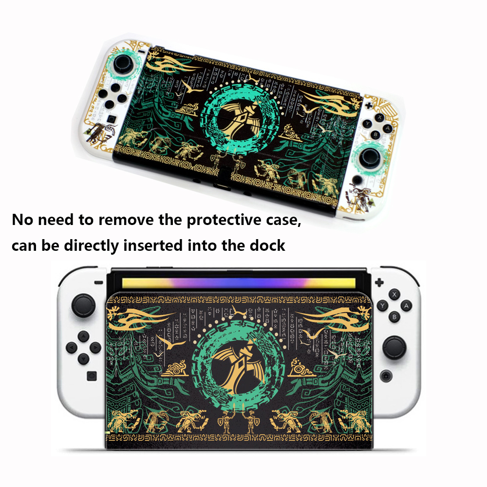 Switch Zelda Tears of Kingdom Nintendo Switch Oled Zelda Hard Case Untuk Switch Oled Dan V1 V2 Dan Lite Model Case Aksesoris