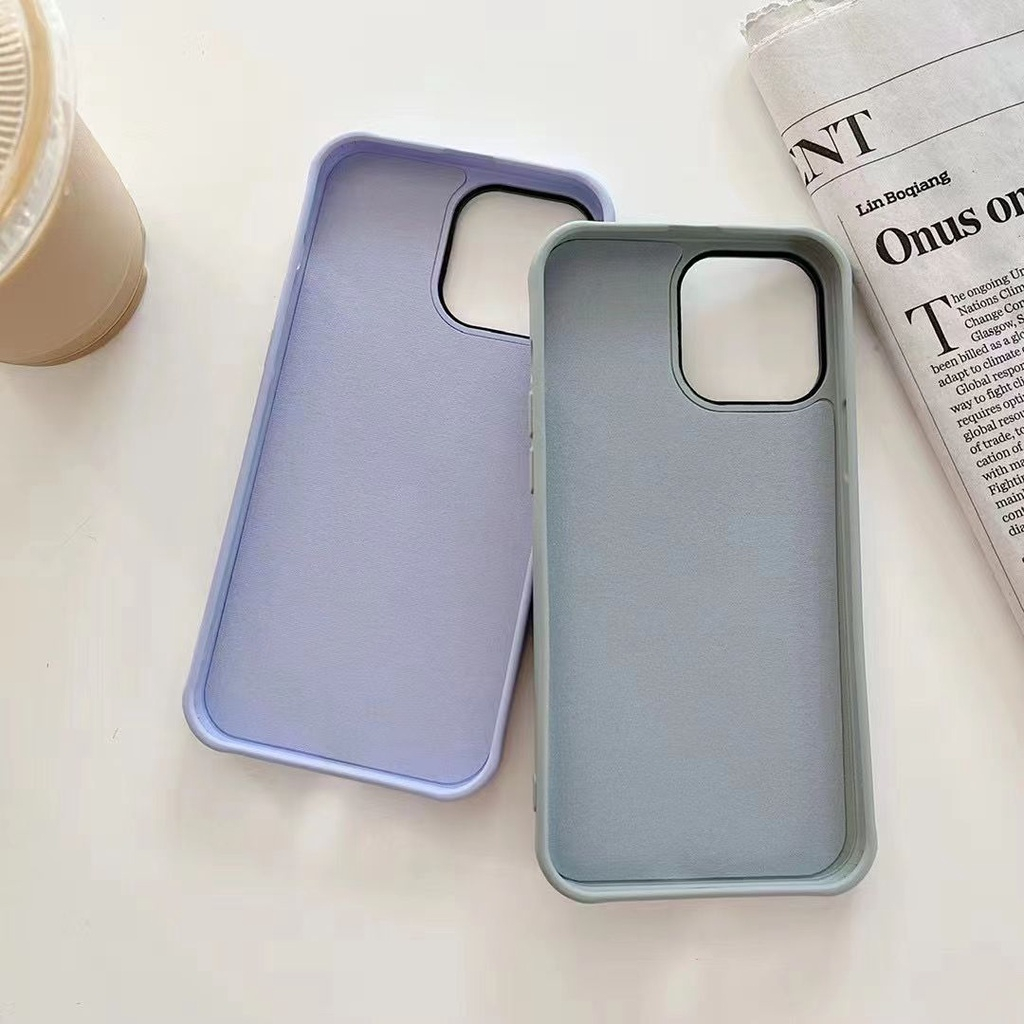 Soft Case Pelindung Kamera Bahan TPU Matte Untuk IPhone 14 Pro Max 13 6 + S 7 / 8 SE 2020 7P / 8Plus X XS XR 11 12 Mini Pro Max