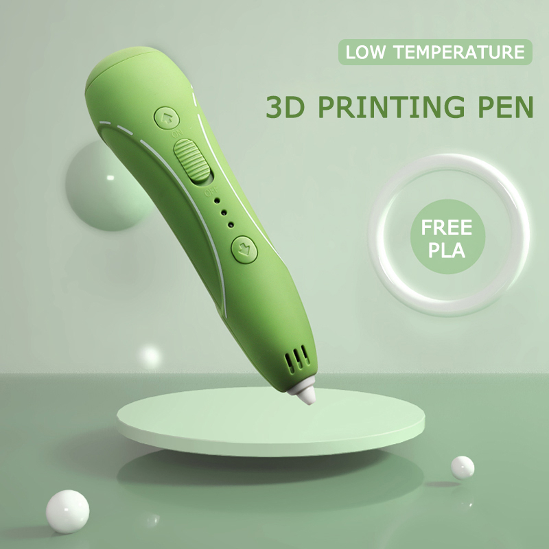 Pen Printing 3D Untuk Anak Pen Gambar 3D Suhu Rendah Kompatibel PLA Filament Mainan Untuk Hadiah Anak DIY Pena Gambar