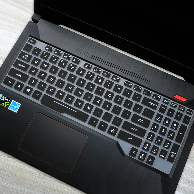 Untuk 15.6 Inci ASUS FX95D FX80G FX86FE FX63VD FV63VD ZX86FE ZX63 S5 ROG -120Hz Silikon Laptop Keyboard Cover Pelindung