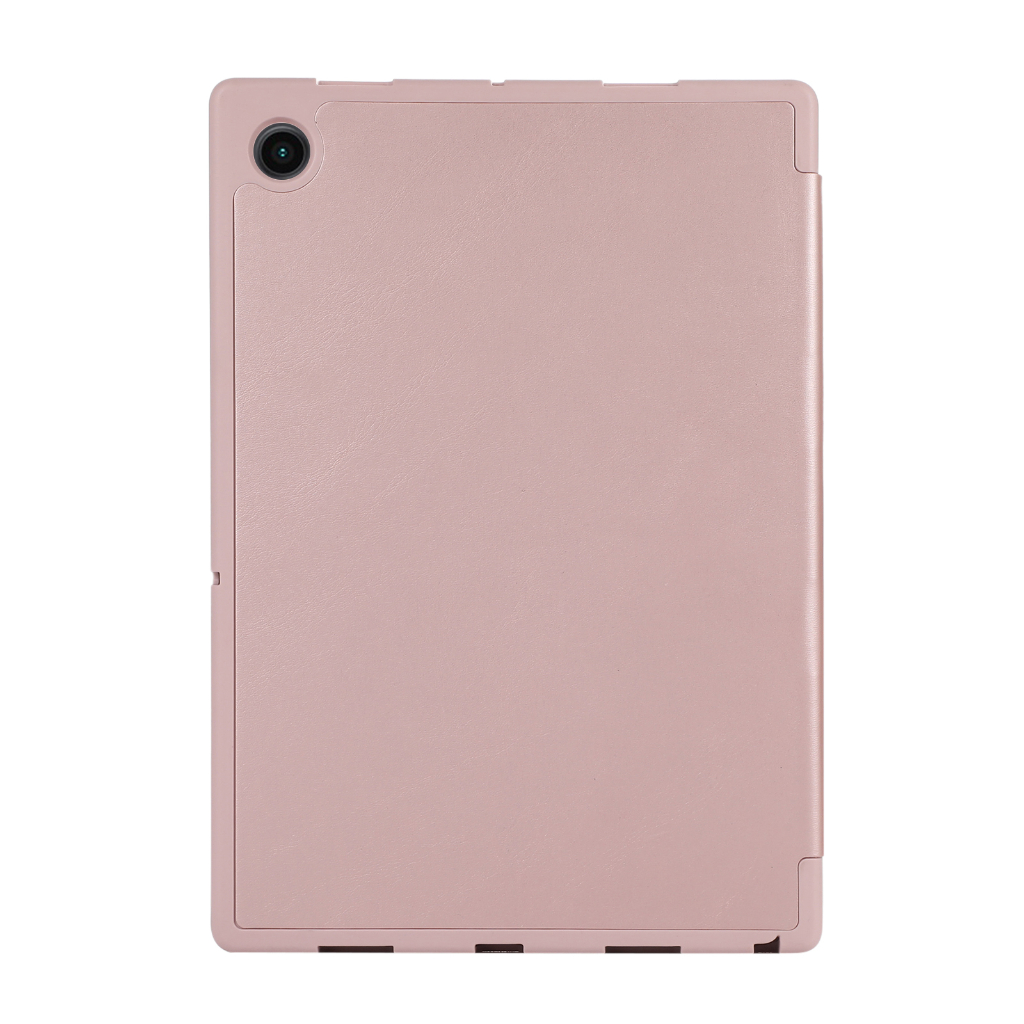 Untuk Huawei MatePad SE 10.4 (2022) AGS5-L09 AGS5-W09 Mate Pad SE 10.4-inci Casing Fashion Warna Solid Flip Stand Tablet Cover Tiga Lipat Slot Pulpen Soft TPU Casing Pelindung SE SE