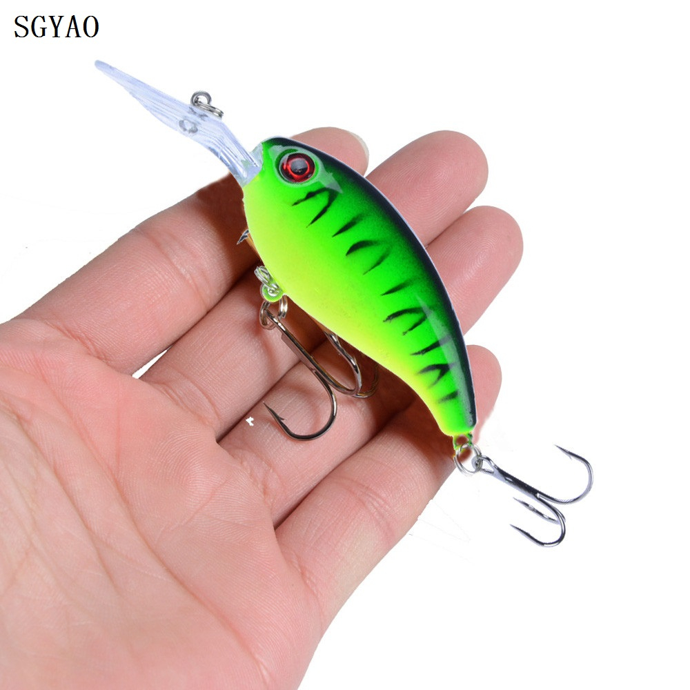 SYFishing 1Pcs New Colorful Crankbait Umpan Pancing 10cm 15g Floating Minnow Fishing Lure Ikan Bass Wobbler Kail Memancing Tackle