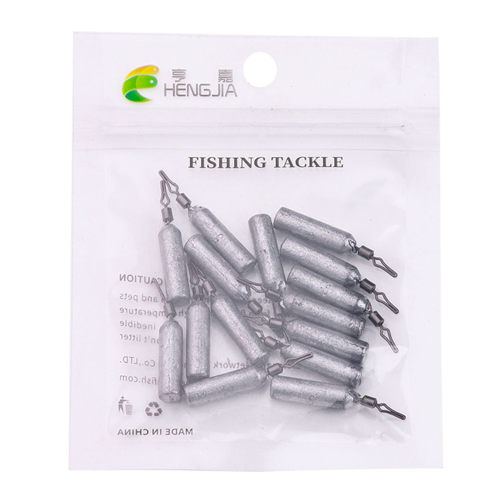 Hengjia 5pcs Memancing Sinker 3.5g 5g 7g 10g 14g 20g Drop Shot Weight Sinkers Fishing Tackle Aksesoris