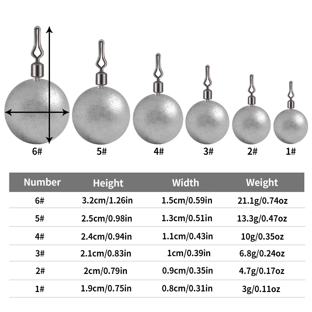 Hengjia 10pcs/Lot Pemberat Memancing Pemberat 3.5g 5g 7g 10g 14g 20g Memancing Sinker Memancing Ikan Gurame Tackle