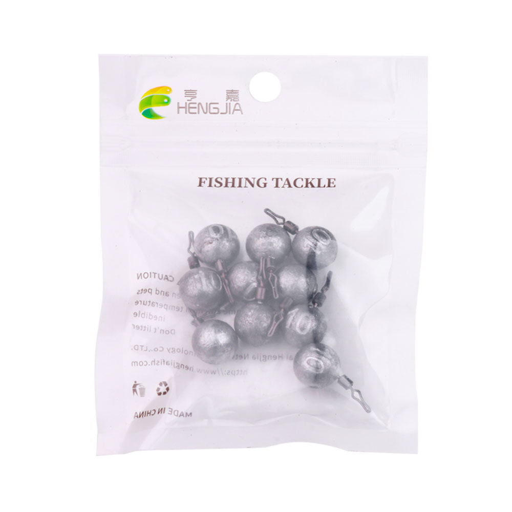 Hengjia 10pcs/Lot Pemberat Memancing Pemberat 3.5g 5g 7g 10g 14g 20g Memancing Sinker Memancing Ikan Gurame Tackle