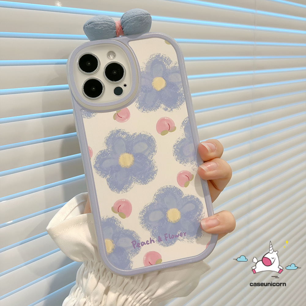 Case Untuk Samsung A14 5G A04 A31 A04s A52 A53 A03S A11 A03 A32 A13 M23 A22 A12 A50 A33 A02s A23 A73 A52S A20S S20FE A72 A51 A30S A10s A21s Lembut Lukisan Minyak Strawberry Flower Cover