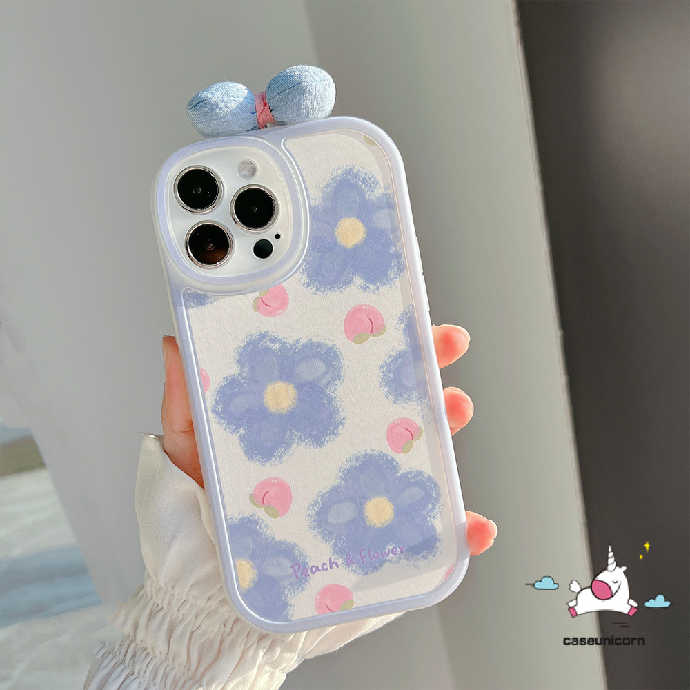 Case Untuk Samsung A14 5G A04 A31 A04s A52 A53 A03S A11 A03 A32 A13 M23 A22 A12 A50 A33 A02s A23 A73 A52S A20S S20FE A72 A51 A30S A10s A21s Lembut Lukisan Minyak Strawberry Flower Cover