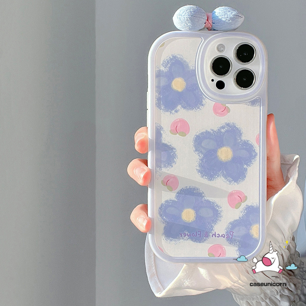 Case Untuk Samsung A14 5G A04 A31 A04s A52 A53 A03S A11 A03 A32 A13 M23 A22 A12 A50 A33 A02s A23 A73 A52S A20S S20FE A72 A51 A30S A10s A21s Lembut Lukisan Minyak Strawberry Flower Cover