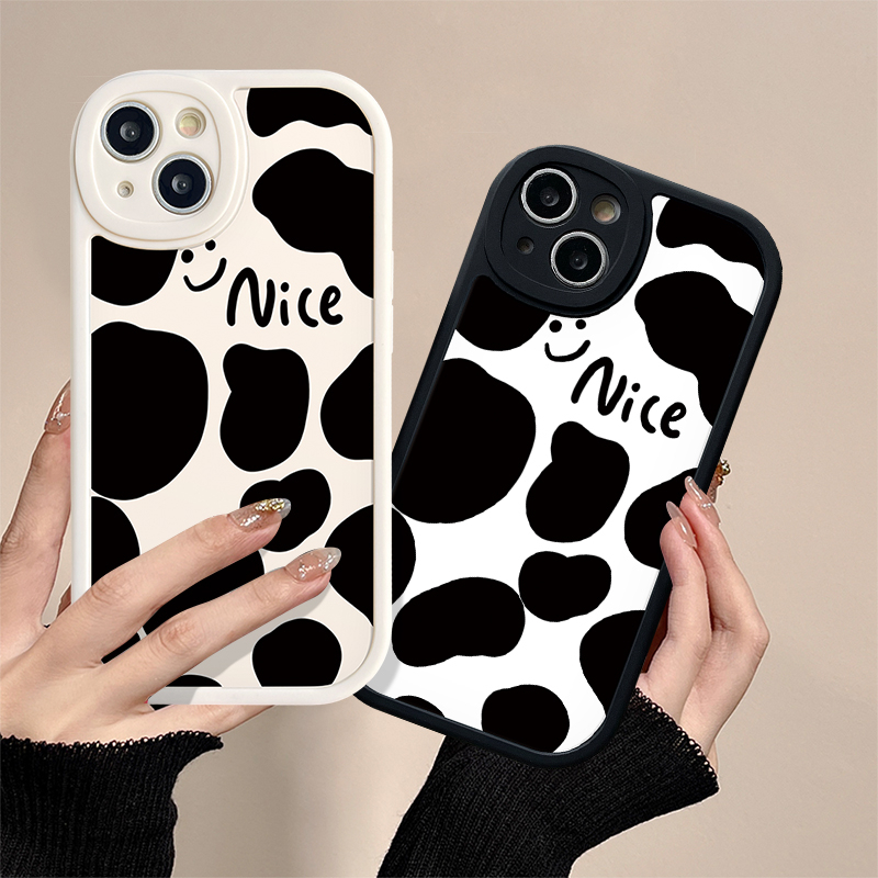 Soft Case Untuk Realme C53 C55 C25Y C15 C20 C21 C21Y C30 C1 C3 GT C17 C31 C11 C12 C35 C20A C25S5 6 6s 6i 7i 10 8 Pro 8i 9i 5i Fashion Zebra Motif Sapi Silicon Cover