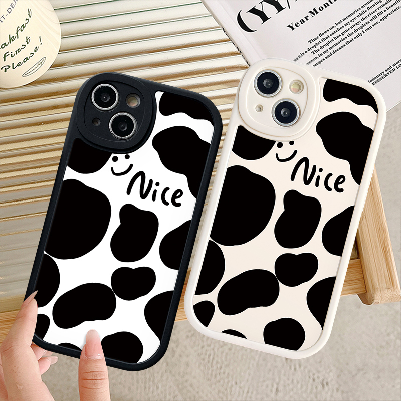 Soft Case Untuk Realme C53 C55 C25Y C15 C20 C21 C21Y C30 C1 C3 GT C17 C31 C11 C12 C35 C20A C25S5 6 6s 6i 7i 10 8 Pro 8i 9i 5i Fashion Zebra Motif Sapi Silicon Cover