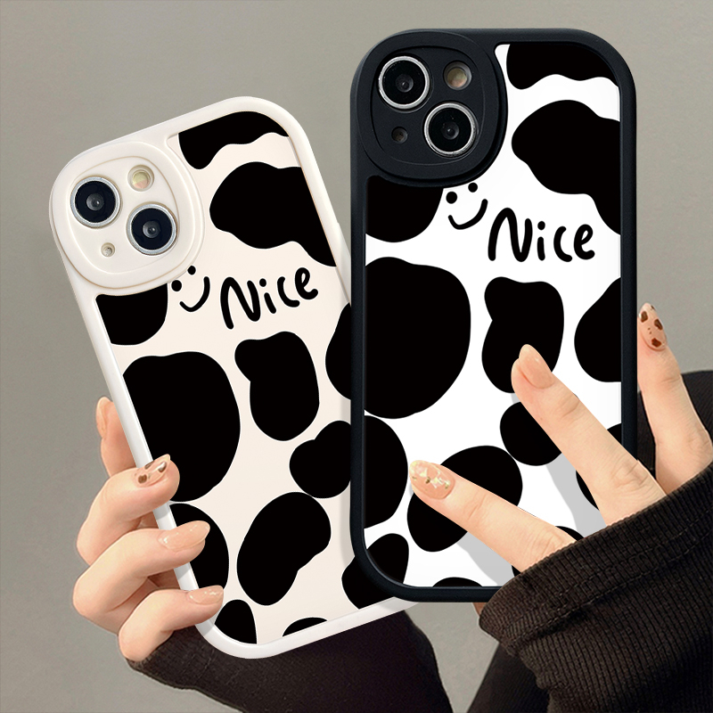 Soft Case Untuk Realme C53 C55 C25Y C15 C20 C21 C21Y C30 C1 C3 GT C17 C31 C11 C12 C35 C20A C25S5 6 6s 6i 7i 10 8 Pro 8i 9i 5i Fashion Zebra Motif Sapi Silicon Cover