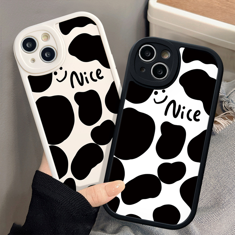 Soft Case Untuk Realme C53 C55 C25Y C15 C20 C21 C21Y C30 C1 C3 GT C17 C31 C11 C12 C35 C20A C25S5 6 6s 6i 7i 10 8 Pro 8i 9i 5i Fashion Zebra Motif Sapi Silicon Cover