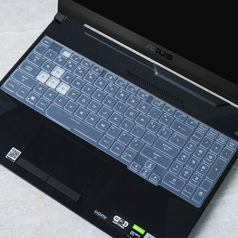 Untuk 15.6 Inch ASUS FA506QM FA506II FA506IV Lembut Ultra-Tipis Silikon Laptop Keyboard Cover Pelindung