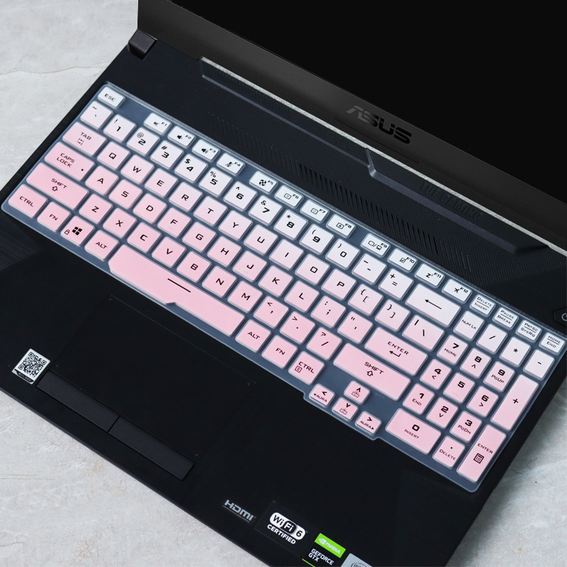 Untuk 15.6 Inch ASUS FA506QM FA506II FA506IV Lembut Ultra-Tipis Silikon Laptop Keyboard Cover Pelindung