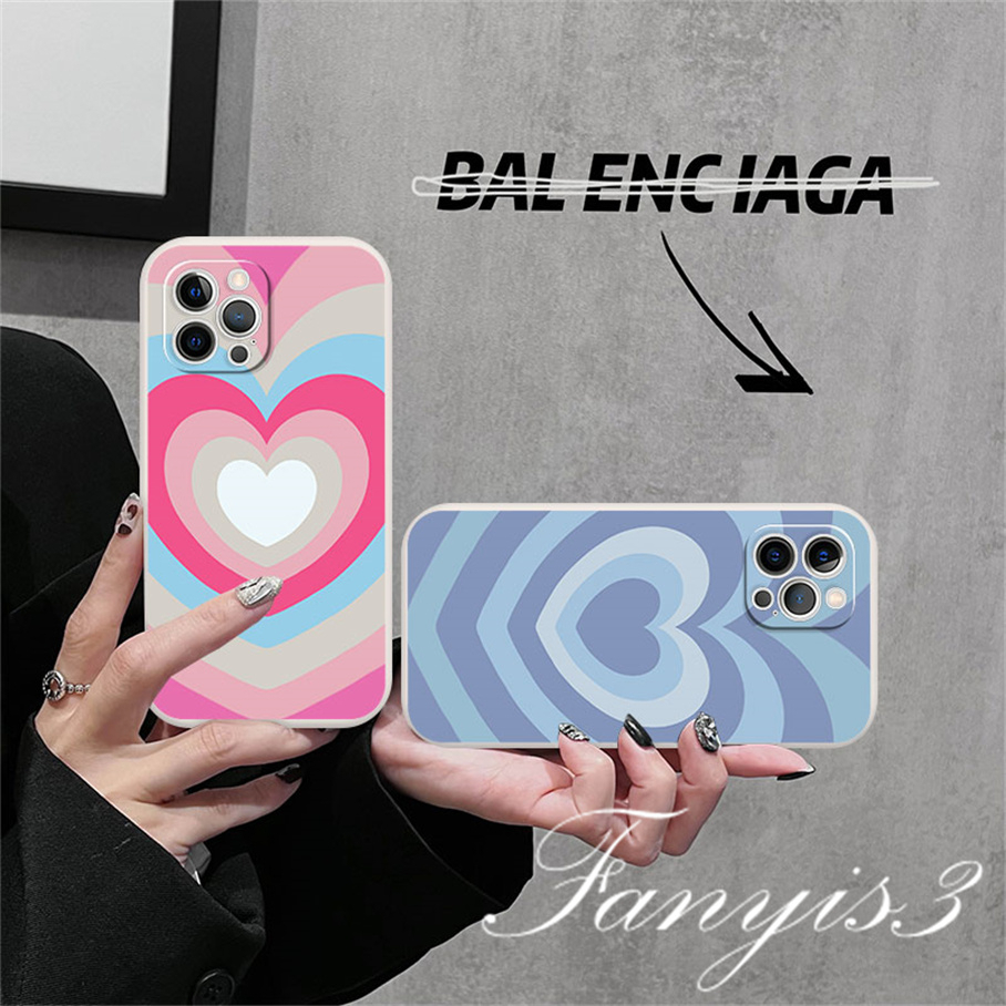 Redmi 12C A1 Plus Note 11 Pro+ 11 11s 10 10s 9 9s 8Pro 10A 10C 10 9C 9A 9T Xiaomi 11Lite 11TPro Poco X3Pro X3NFC Multiple Heart Love Phone Case Silicon Soft Cover Pelindung