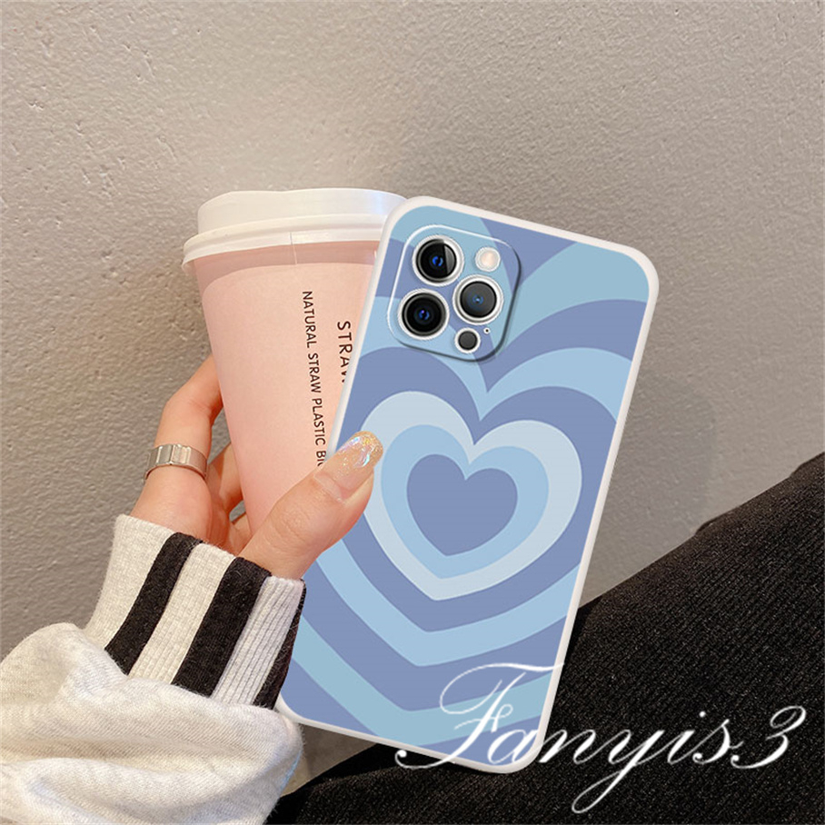 Compatible For iPhone 14 13 12 11 Pro Max X XR Xs Max 7 8 Plus SE 2020 Kompatibel Untuk Multiple Heart Love Phone Case Silicon Soft Cover Pelindung