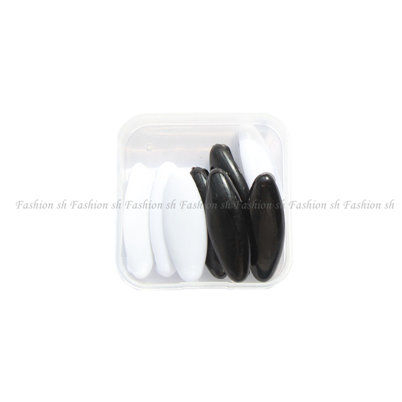 8pcs Bros Plastik Peniti solid Sederhana Aksesoris Pakaian