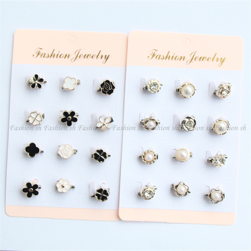 Hot Jual Suasana mini Bros Mutiara Perhiasan alloy pin Dekorasi Pakaian