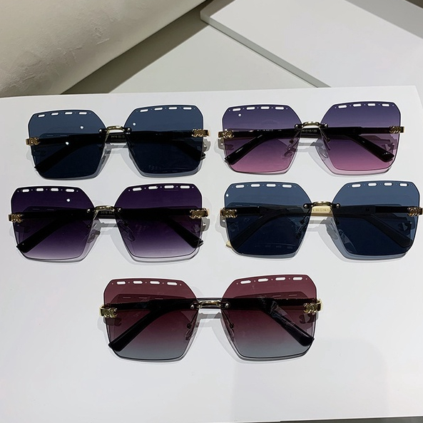 Gradual Sunglasses Tabir Surya Kacamata Hitam Tanpa Bingkai Kacamata Canggih Untuk Mengemudi