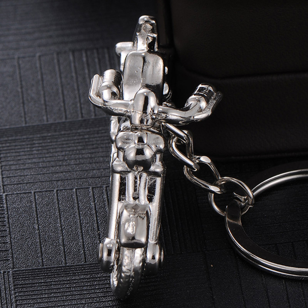 &lt; New &gt; Gantungan Kunci Tahan Aus Pesona Motor Tahan Retak Bahan Alloy Key Holder Untuk Hadiah