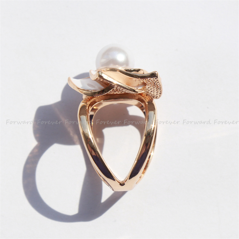 Mutiara tulip Syal Gesper alloy Bros Aksesoris Pakaian Cincin Bros tudung