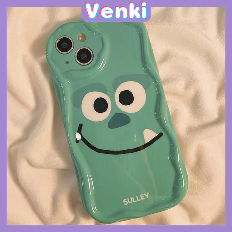 VENKI - For iPhone 14 Pro Max iPhone Soft Case TPU Curved Edge Wavy Case Cute Pattern Back Camera Protection Shockproof Compatible with iPhone 13 Pro max 12 Pro Max 11 xr xs max 7Plus 8Plus