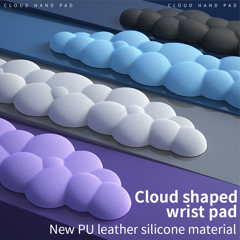 Cloud keyboard wrist pad typing Pelindung Pergelangan Tangan Busa Kulit memory cotton palm rest Pencegah Sakit