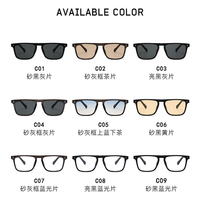 Kacamata Polarized Baru Kacamata Hitam Pria UV400 Outdoor Eyewear Fashion Sunglasses