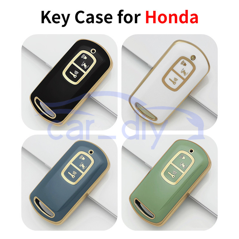 Case Remote Kunci Fob 2 Tombol Untuk HONDA Scoopy Airblade 150 Klik 150 Vario 125 Vario 150 PCX 150 150 150i SH125 Skuter