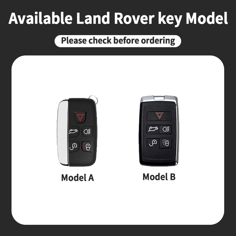 Zinc Alloy Bungkus Penuh Case Kunci Mobil Cover Kulit Serat Karbon Untuk Land Rover Freelander 2fender Range Rover Evoque Velar DISCOVERY Sport Smart Key Protecter