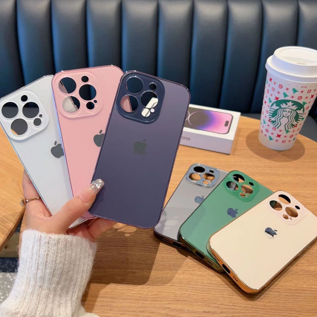 IPHONE Casing Hp Plating PC Mewah Iphone14 13 12 11 Pro Max Casing Pencegah Jatuh Iphone14 Plus