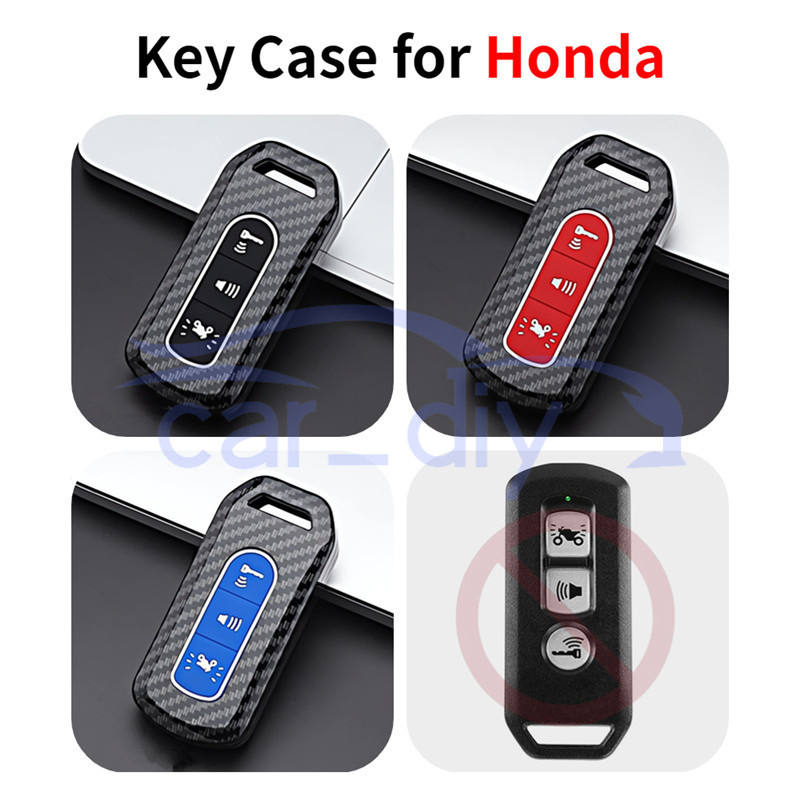 Case Pelindung Kunci 3 Tombol Bahan ABS Untuk Honda X ADV SH 300 150 125 Forza 300 125 PCX150 2018