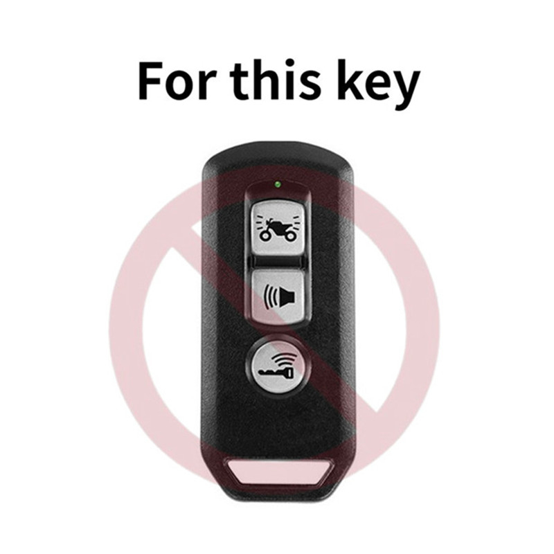 Case Pelindung Kunci 3 Tombol Bahan ABS Untuk Honda X ADV SH 300 150 125 Forza 300 125 PCX150 2018