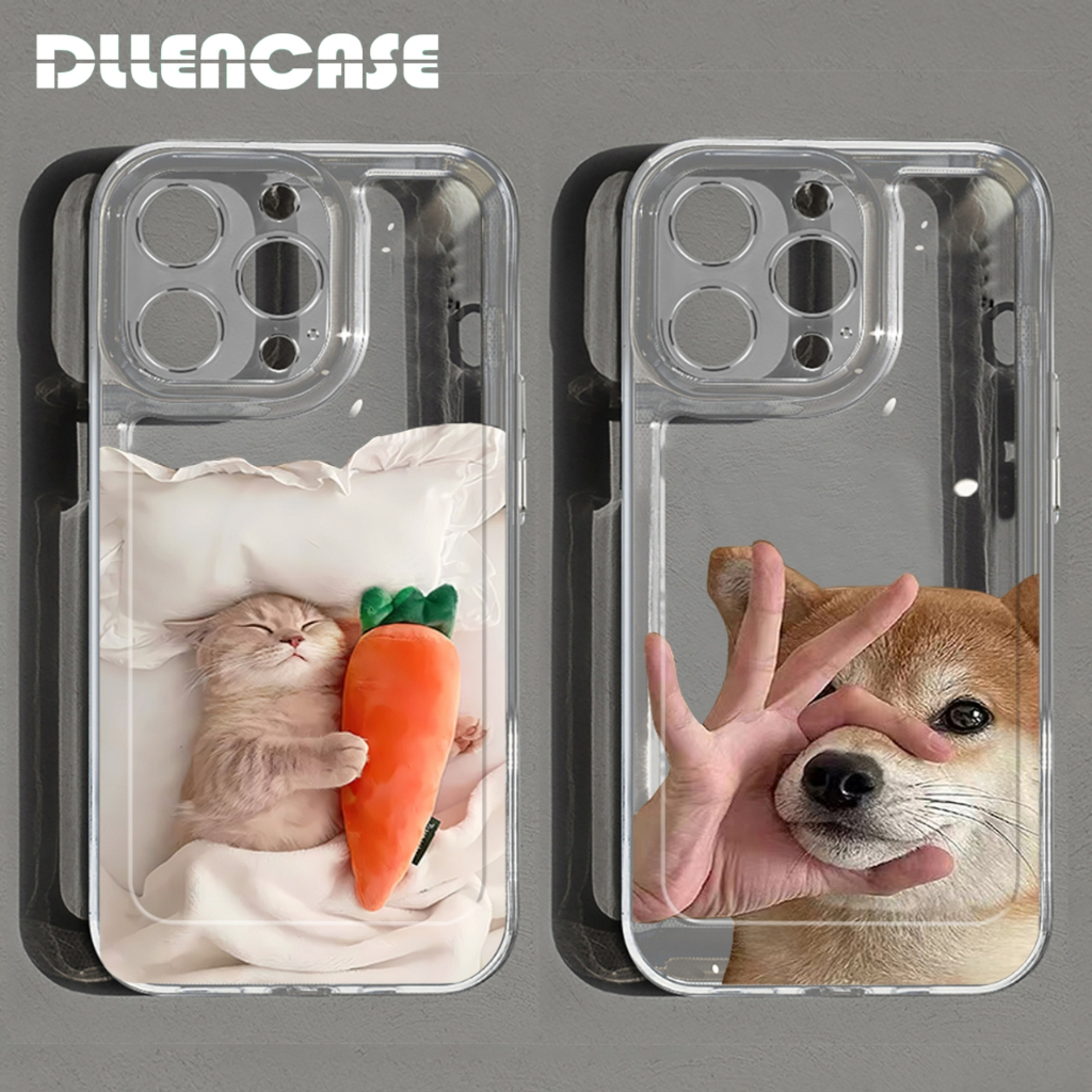 Dllencase Casing Shockproof Heavy Duty Untuk iPhone 13pro Max11 /11 Pro Max /12 /12 Pro /12 Pro Max /13 /13 Pro X XR XS Max Tidak Yellowing Clear Cover D108