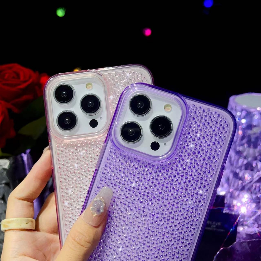 IPHONE Goddess Exclusive Flash Diamond Soft Silikon Telepon Iphone11 12 13 14 Pro Max Plus Sarung Case Shockproof