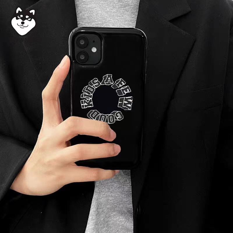 Ins Street Wear AFGK Cocok Untuk iPhone 14 14pro 14Plus 14prm iPhone 13 13pro 13prm iPhone 11 7Plus 8Plus Xr XS 12 Pro Max Empat Sudut Casing Ponsel Tahan Guncangan