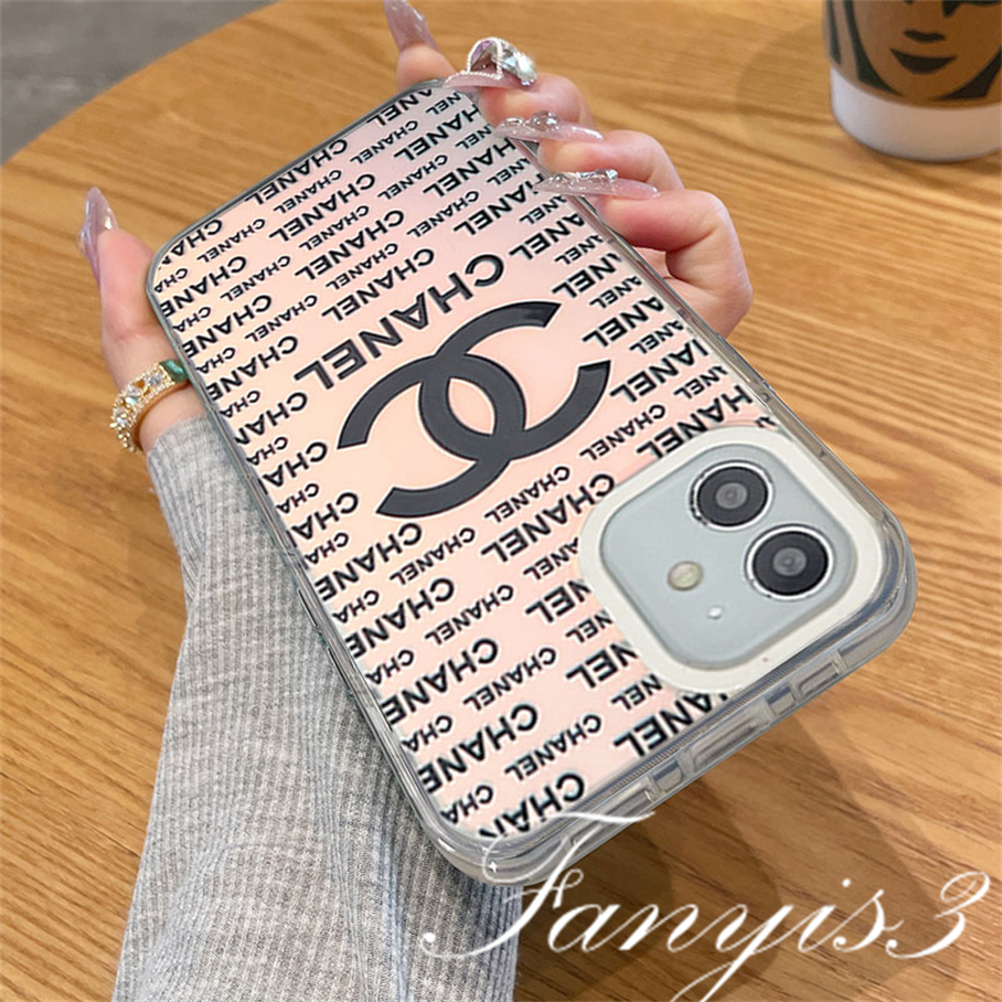 Compatible For IPhone 14 13 12 11 Pro Max X XR Xs Max 8 7 Plus SE 2020 Kompatibel Untuk Merek Kreatif Mewah IMD Laser Gradiasi Ponsel Case TPU Lembut Shockproof Cover Pelindung