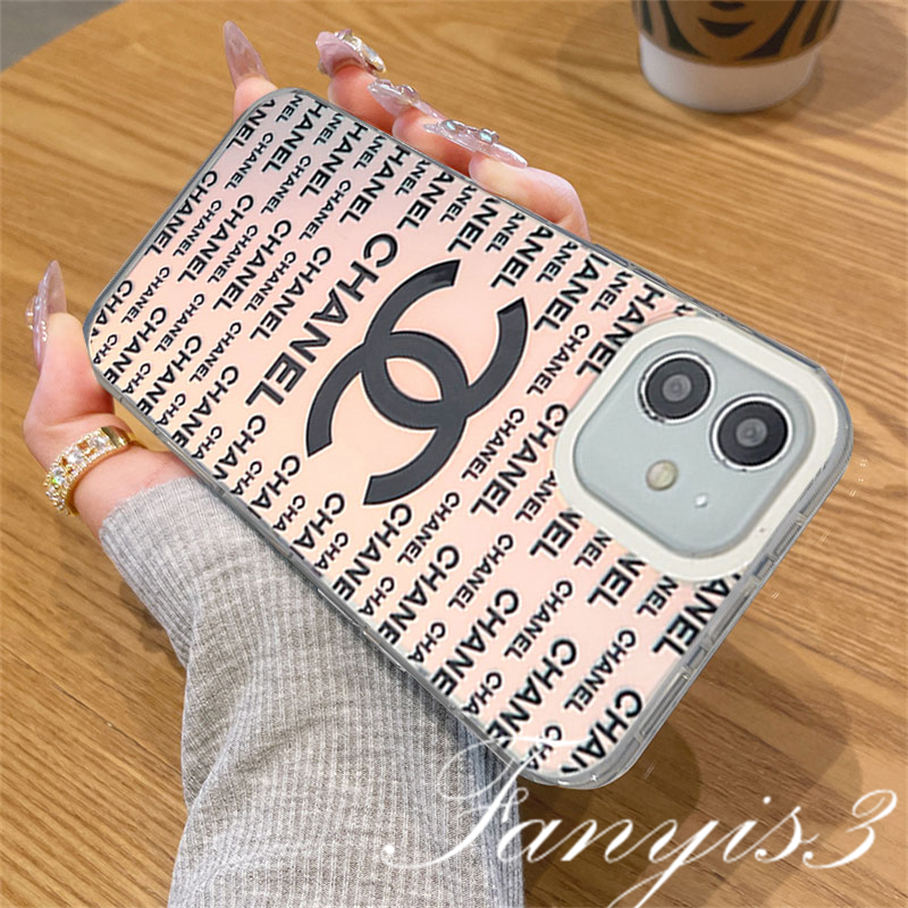 Compatible For IPhone 14 13 12 11 Pro Max X XR Xs Max 8 7 Plus SE 2020 Kompatibel Untuk Merek Kreatif Mewah IMD Laser Gradiasi Ponsel Case TPU Lembut Shockproof Cover Pelindung